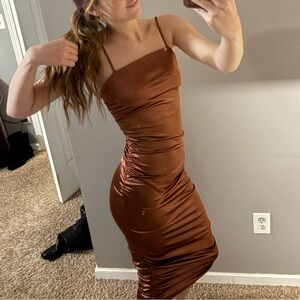 Forever 21 Brown Dress Size M